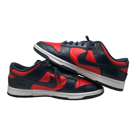 PREOWNED NIKE DUNK LOW UNIVERSITY RED OBSIDIAN