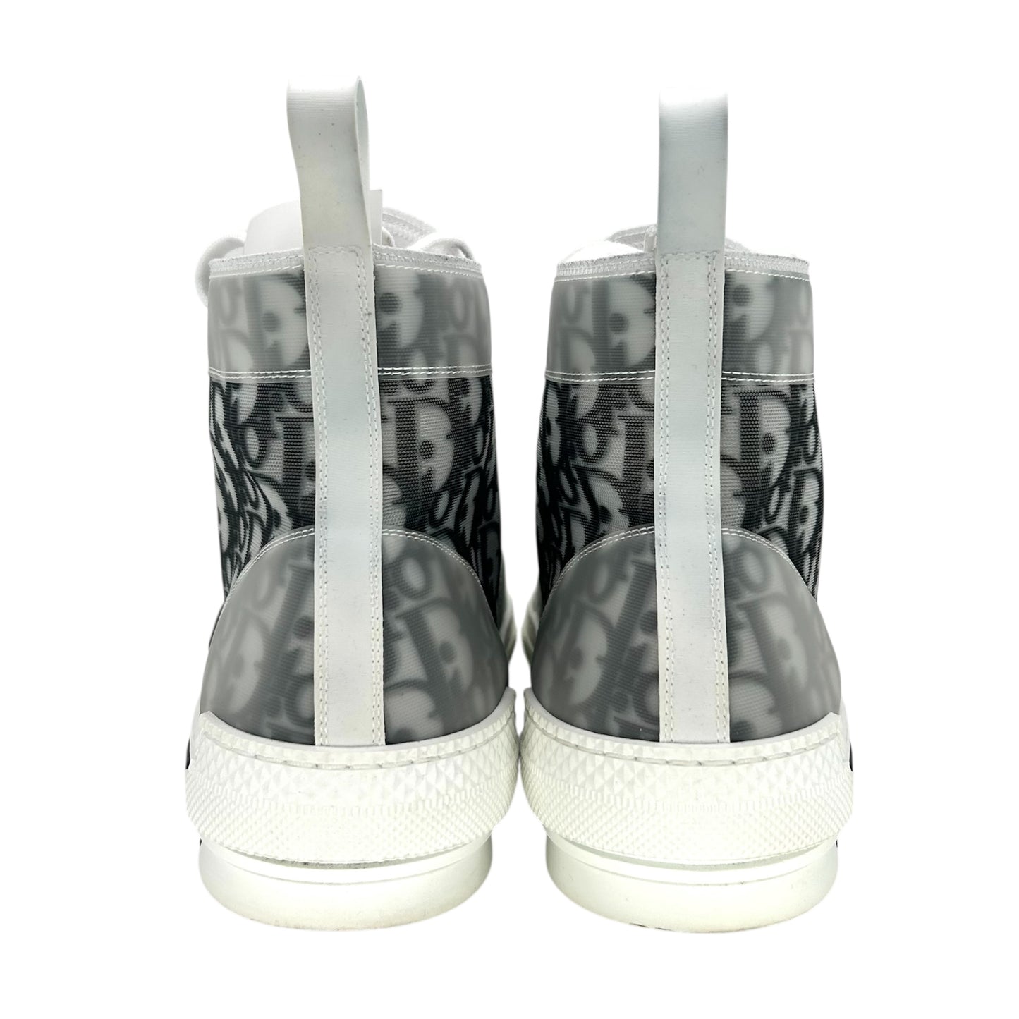 PREOWNED DIOR B23 WHITE BLACK OBLIQUE