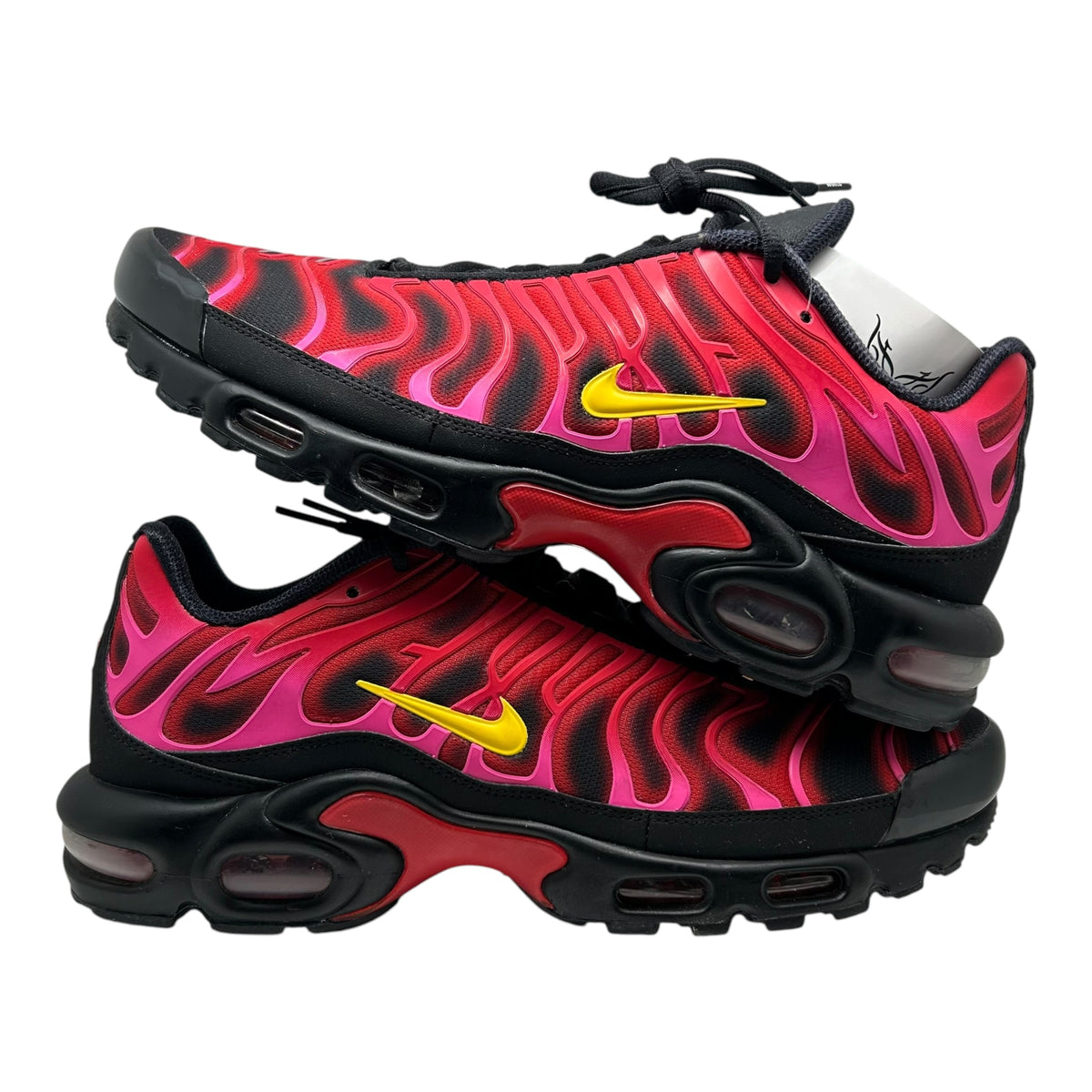 PREOWNED SUPREME x NIKE AIR MAX PLUS TN FIRE PINK