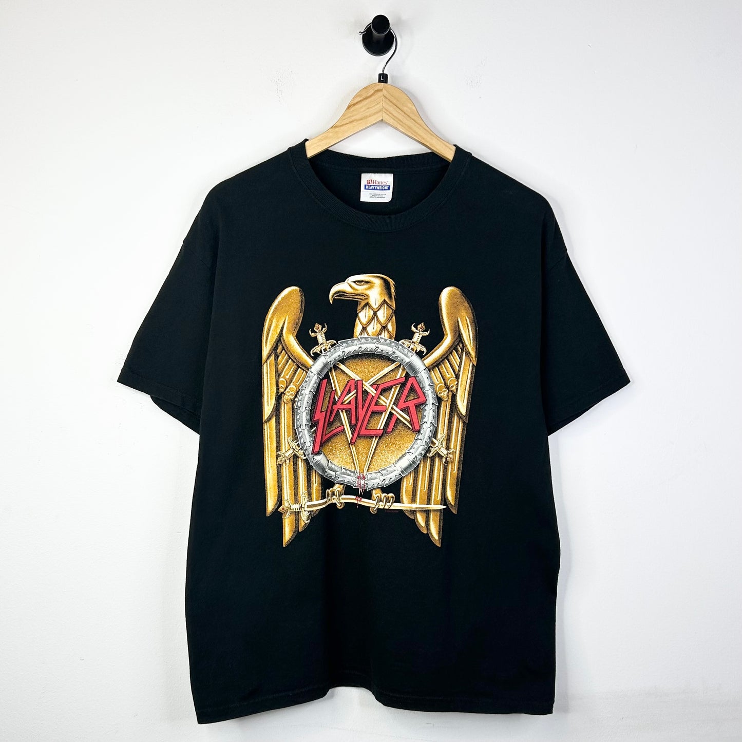 SLAYER GOLDEN EAGLE BLACK TEE