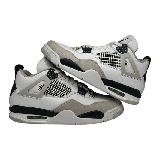 PREOWNED JORDAN 4 MILITARY BLACK