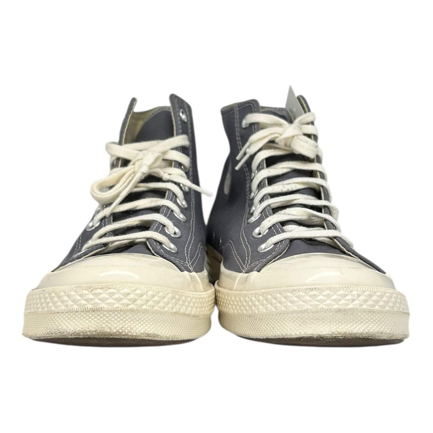 PREOWNED CONVERSE CHUCK TAYLOR CDG PLAY GREY
