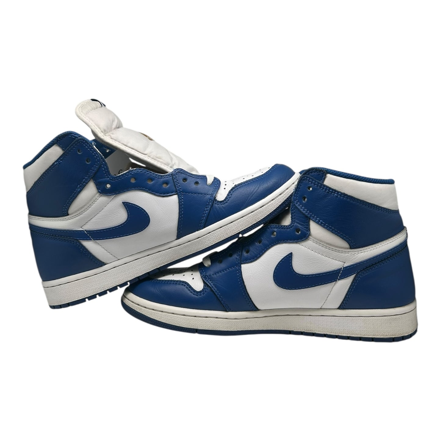 PREOWNED JORDAN 1 HIGH STORM BLUE SIZE 9.5