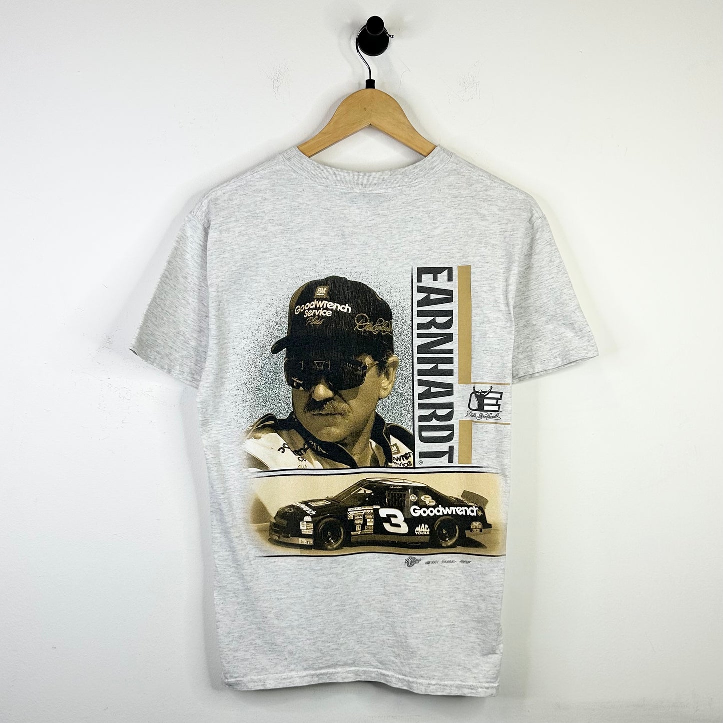 VINTAGE DALE EARNHARDT #3 SIGNATURE TEE SHIRT WINNERS CIRCLE NASCAR