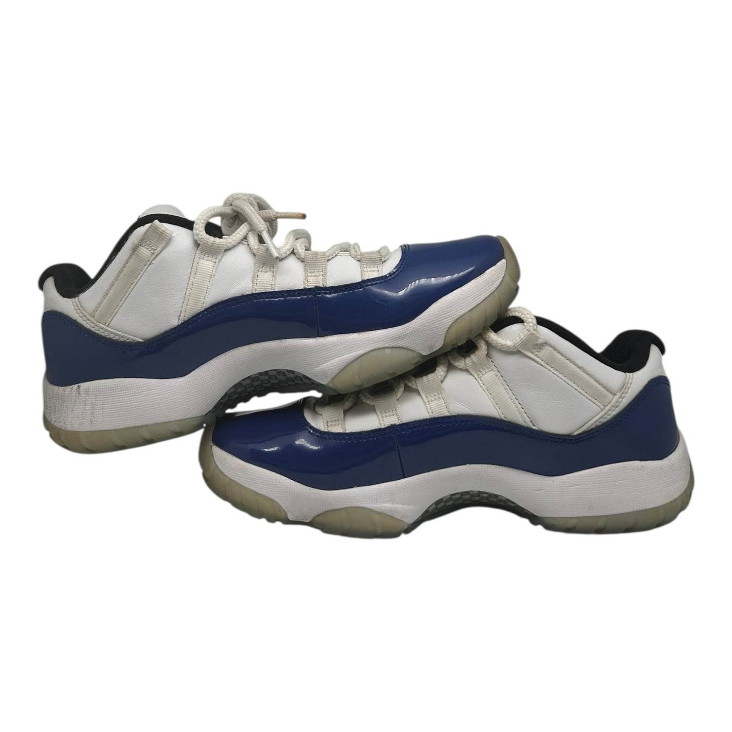 PREOWNED JORDAN 11 LOW WHITE CONCORD SIZE 8M