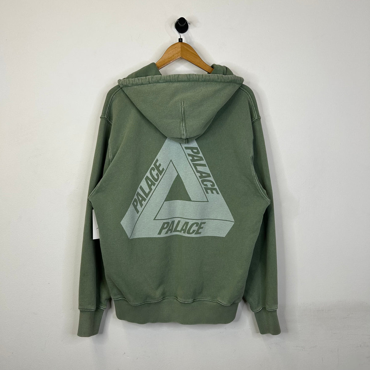 PALACE WASHED OUT TRI-FERG GREEN HOODIE