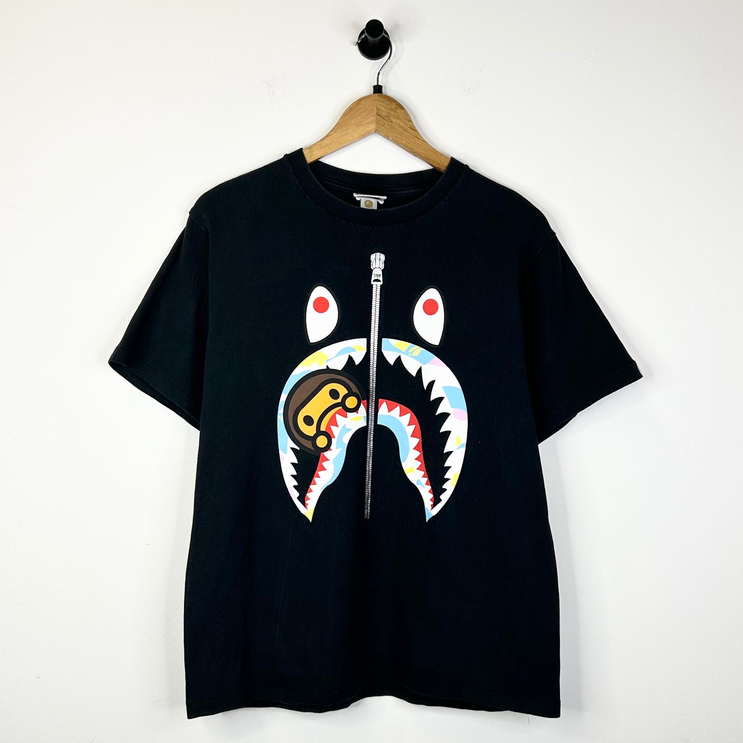 BAPE MUTI CAMO SHARK FACE