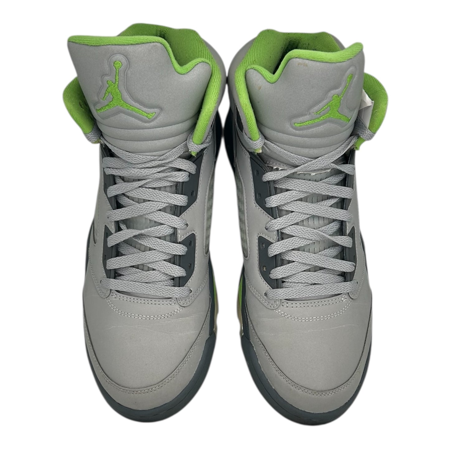 PREOWNED JORDAN 5 GREEN BEAN
