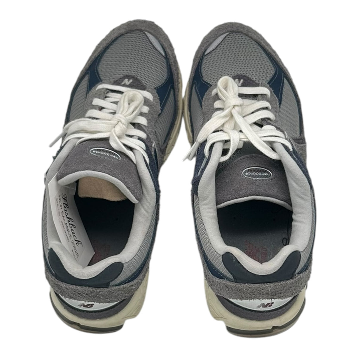 PREOWNED NEW BALANCE 2002R NAVY BLUE/GREY