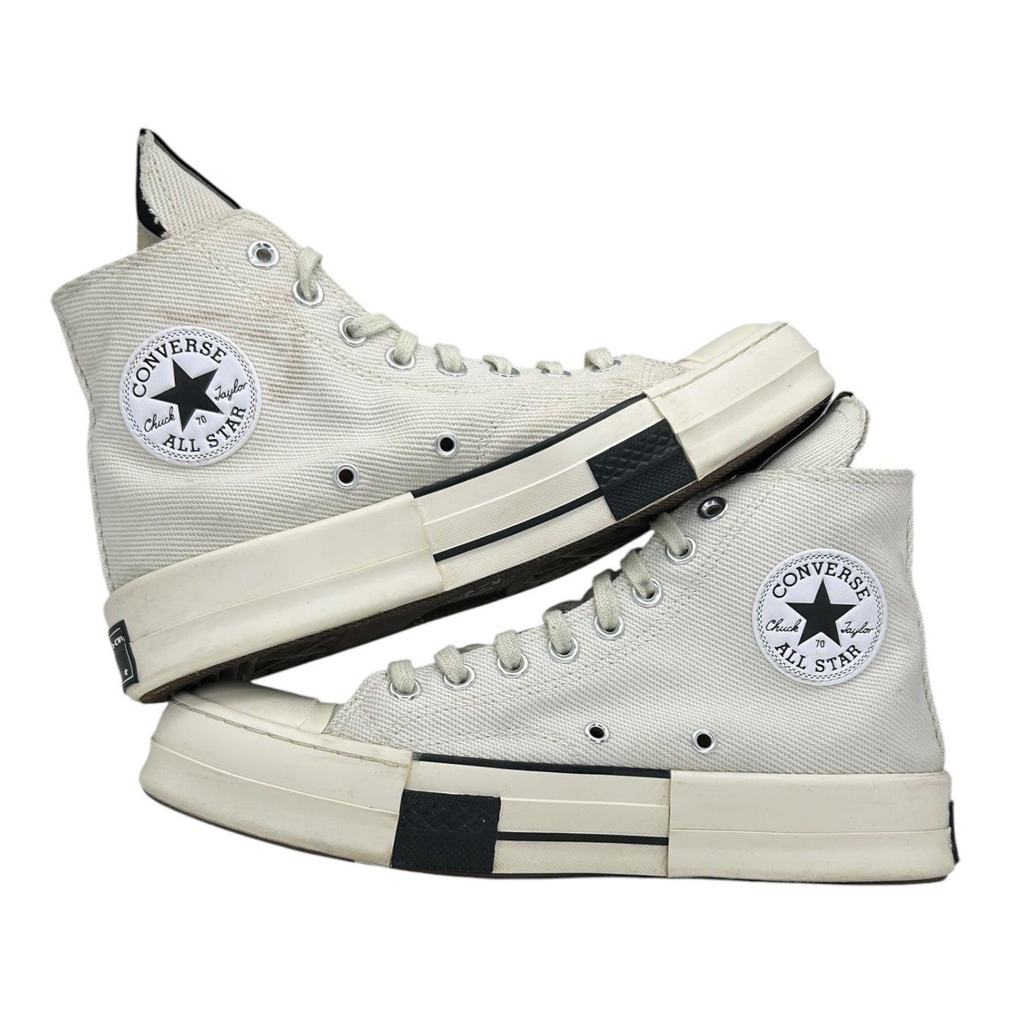 PREOWNED RICK OWENS CONVERSE DRKSHDW CHUCK 70
