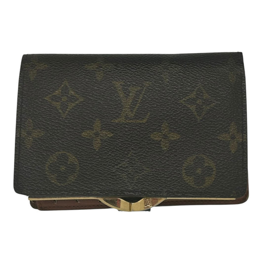 LOUIS VUITTON MONOGRAM KISS LOCK WALLET