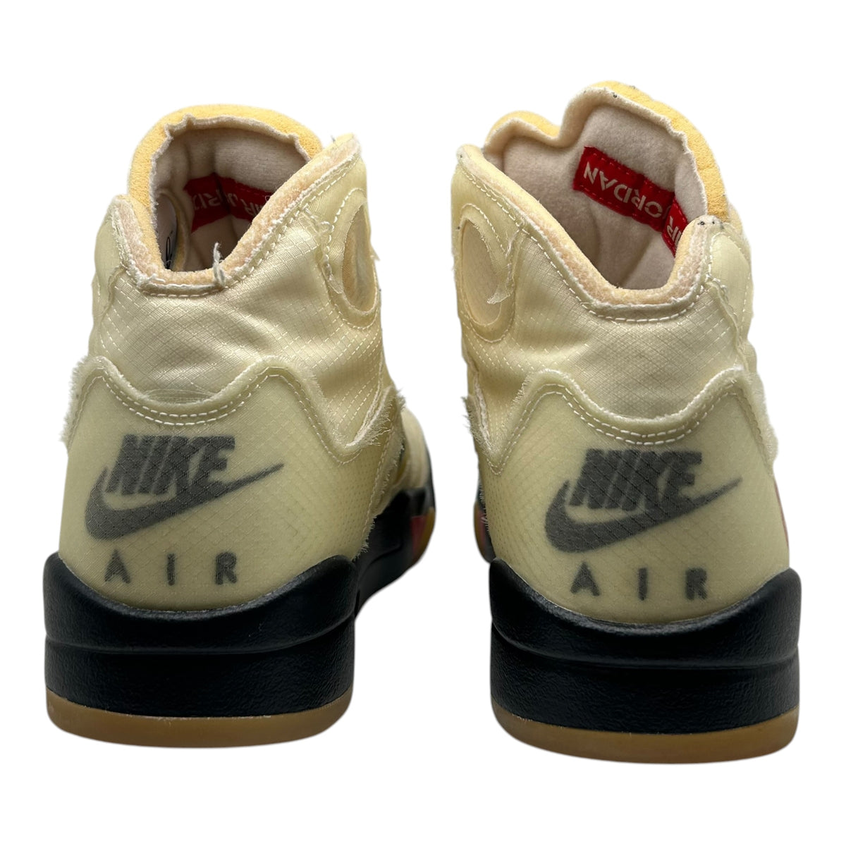PREOWNED JORDAN 5 OFF-WHITE SAIL