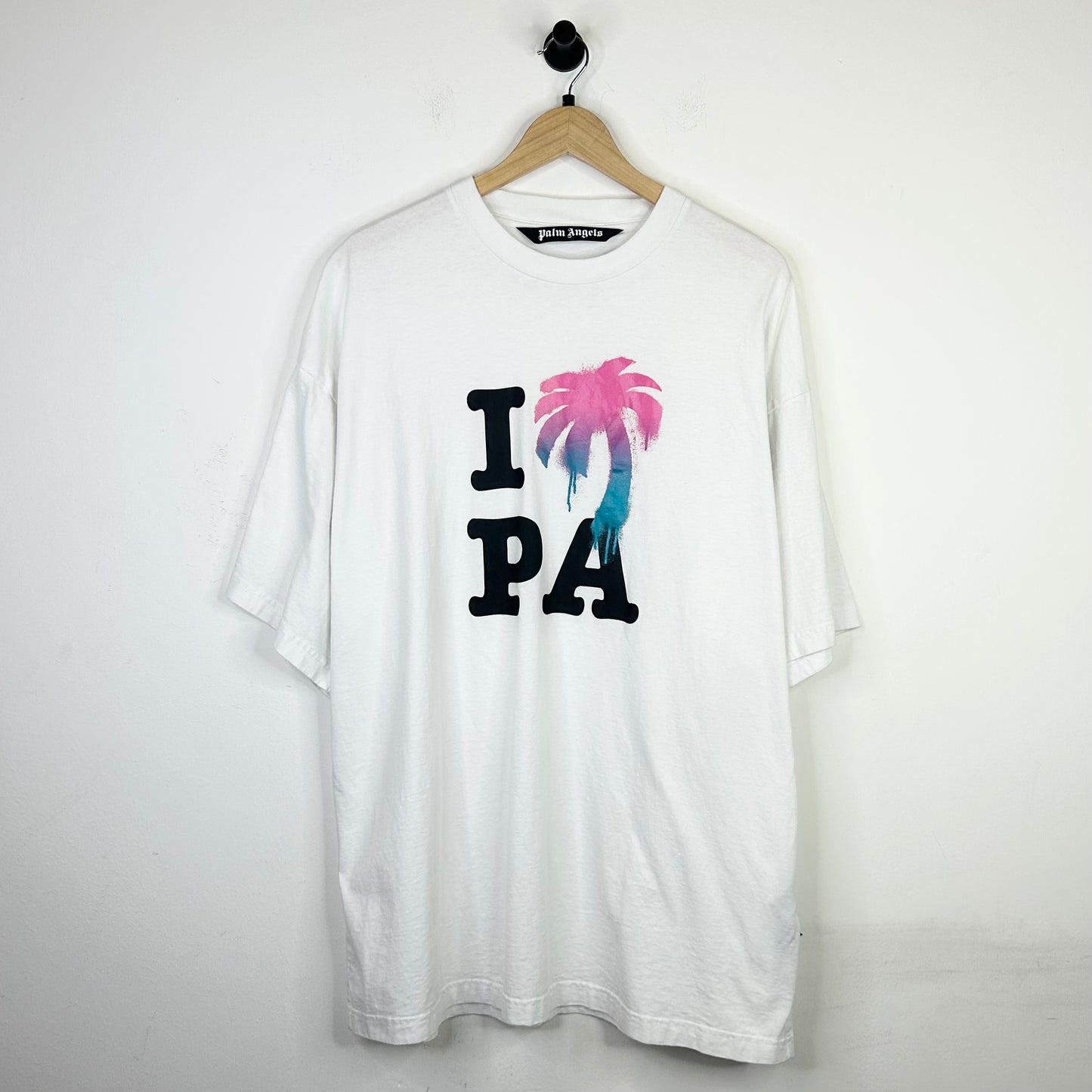 PALM ANGELS I HEART PALM TEE