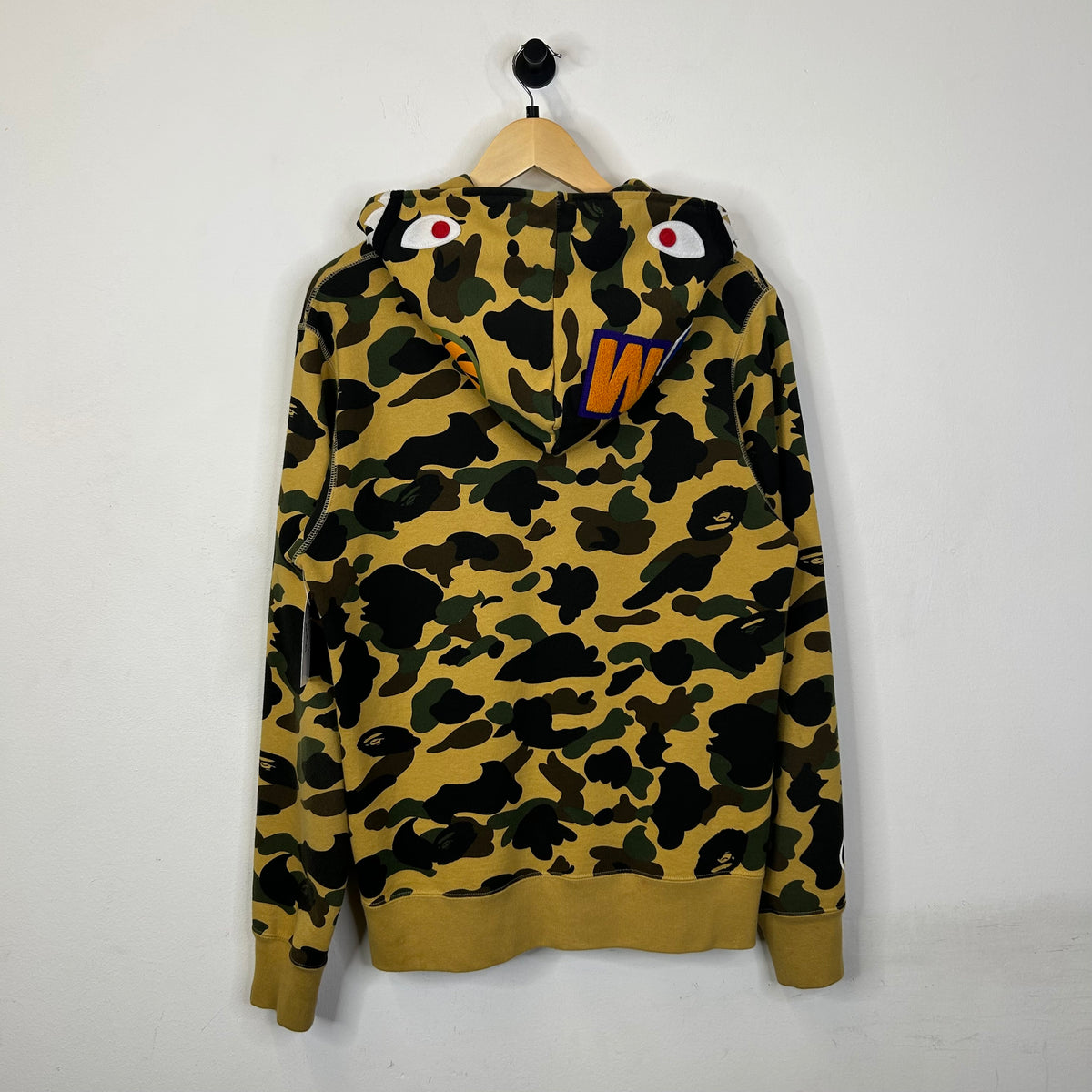 BAPE 1ST CAMO SHARK FULL ZIP HOODIE SIZE L