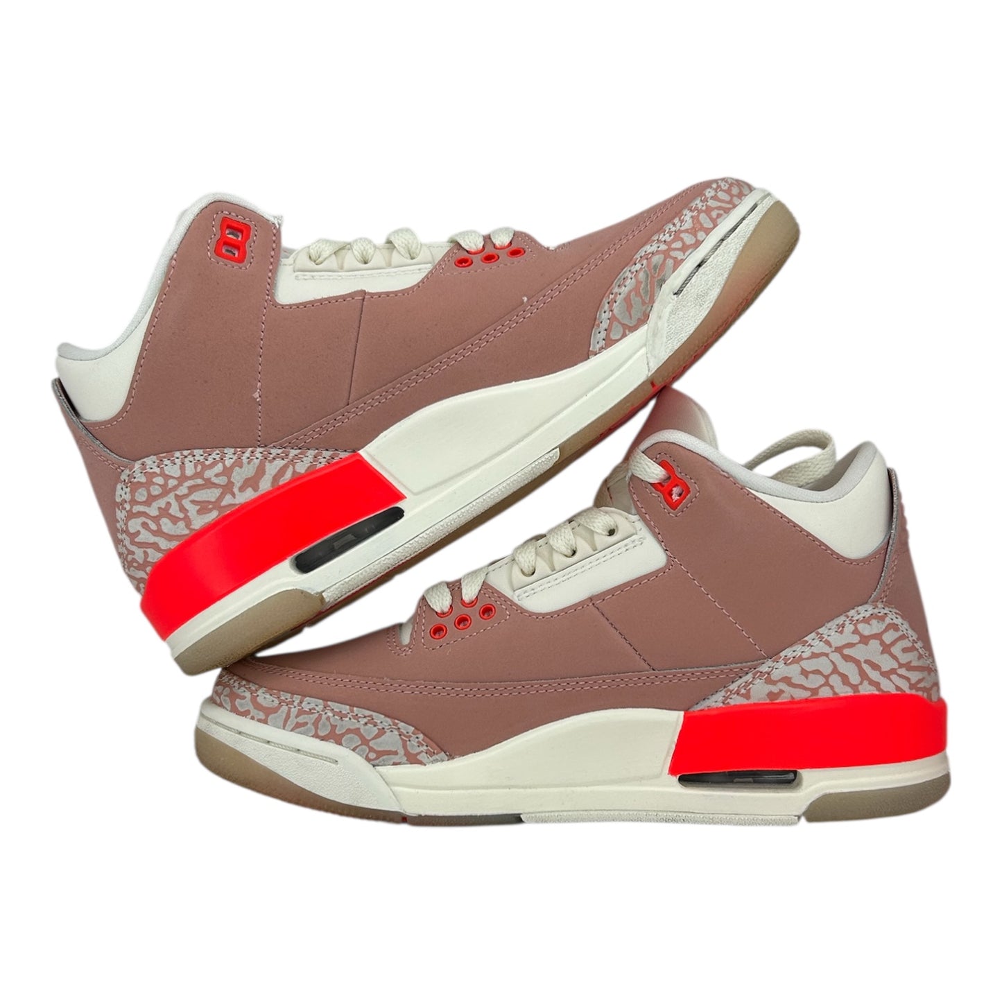 PREOWNED JORDAN 3 RUST PINK