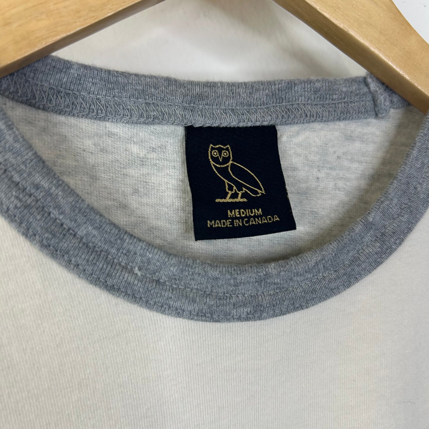 OCTOBERS VERY OWN LOGO TEE GREY