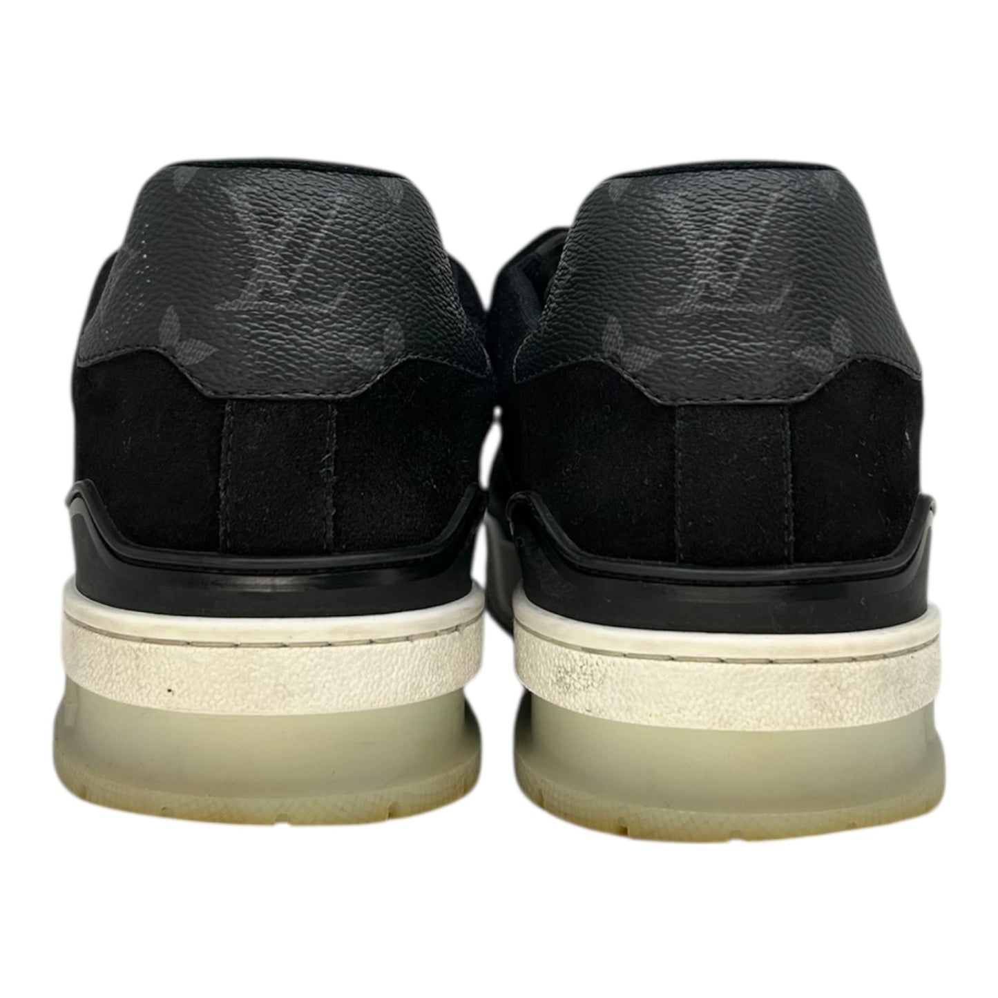 PREOWNED LOUIS VUITTON BLACK MONOGRAM TRAINER
