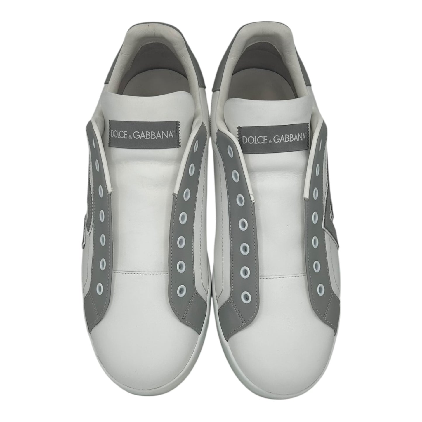 PREOWNED DOLCE & GABBANA PORTOFINO WHITE/GREY