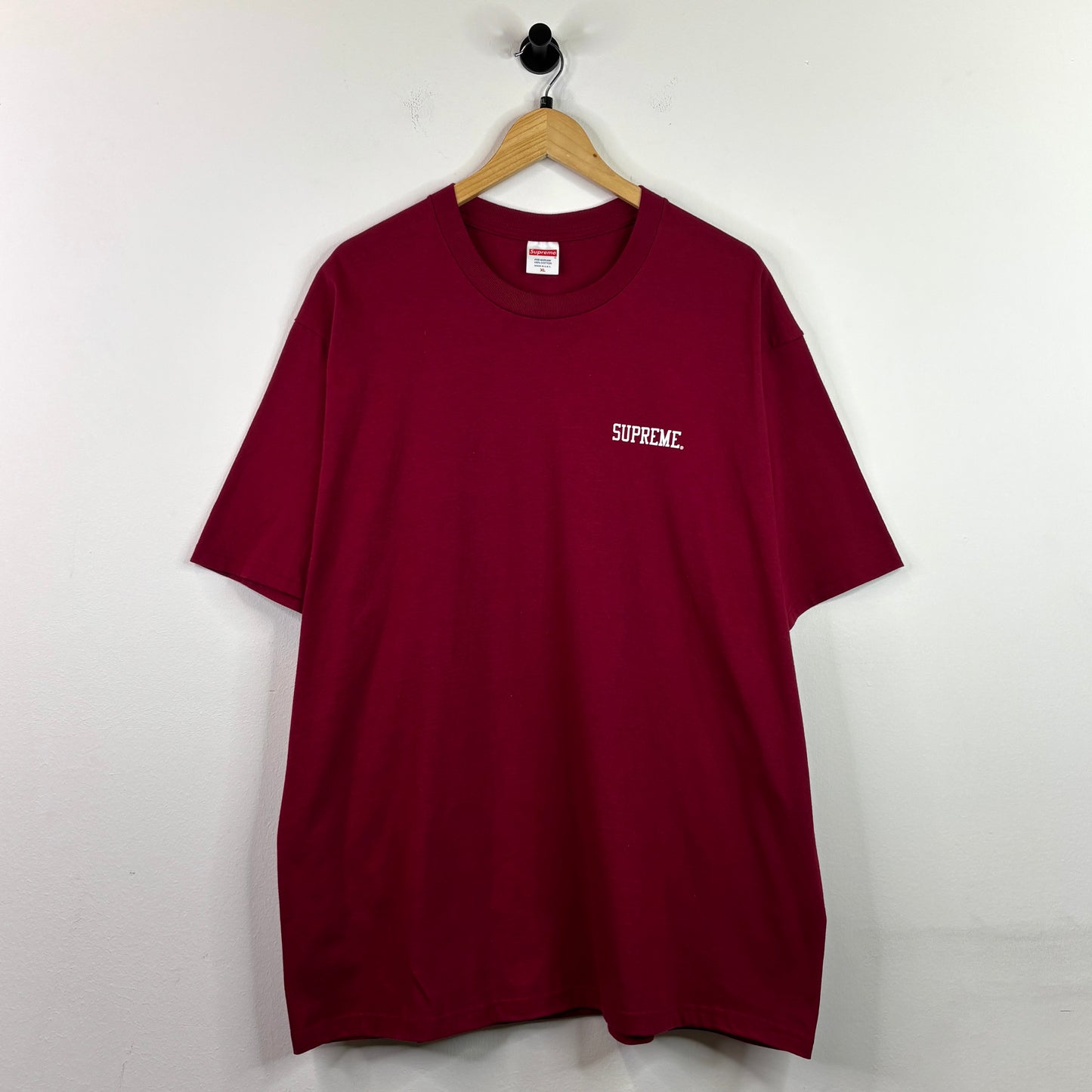 SUPREME GRETA CARDINAL RED TEE