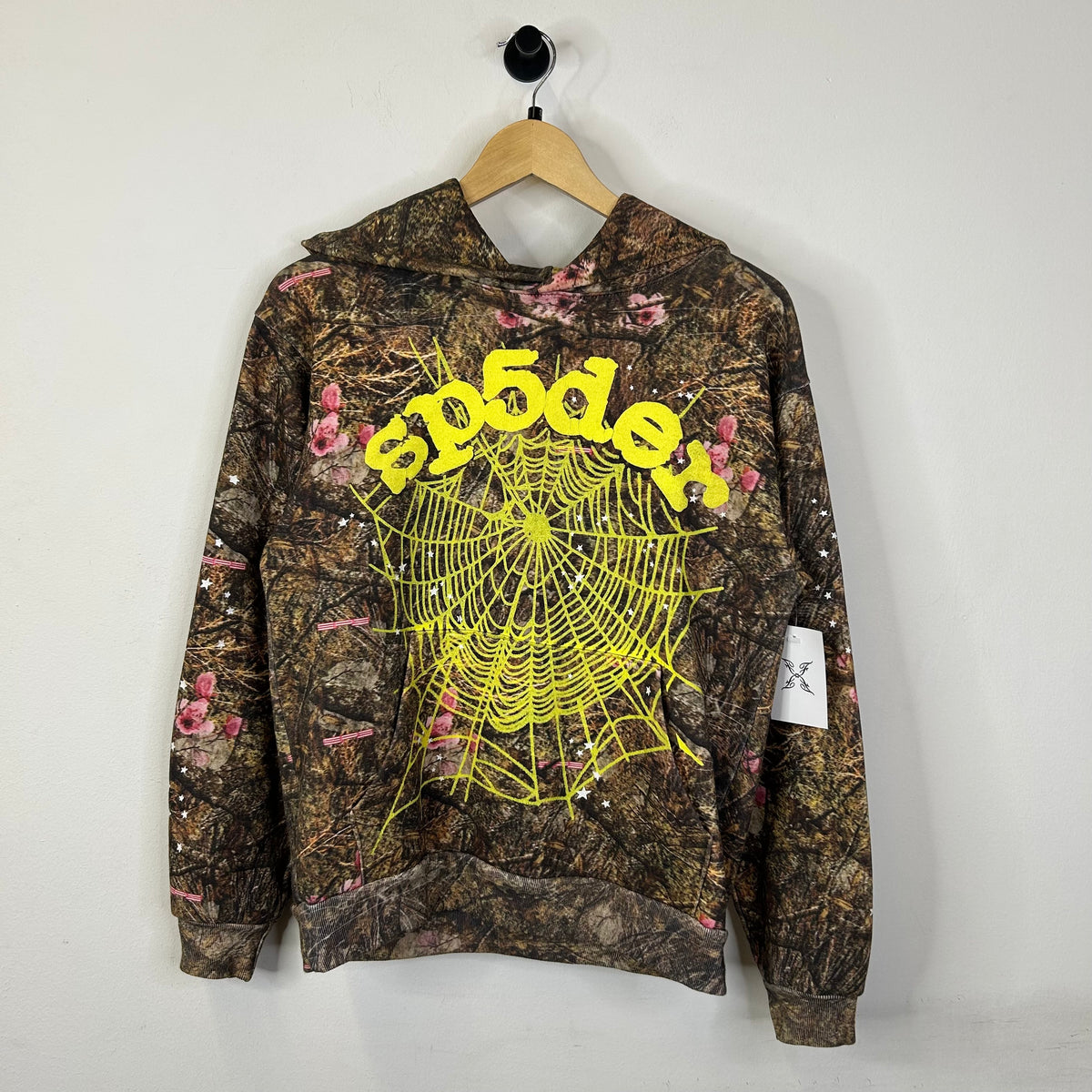 SP5DER REAL TREE OG WEB HOODIE CAMO