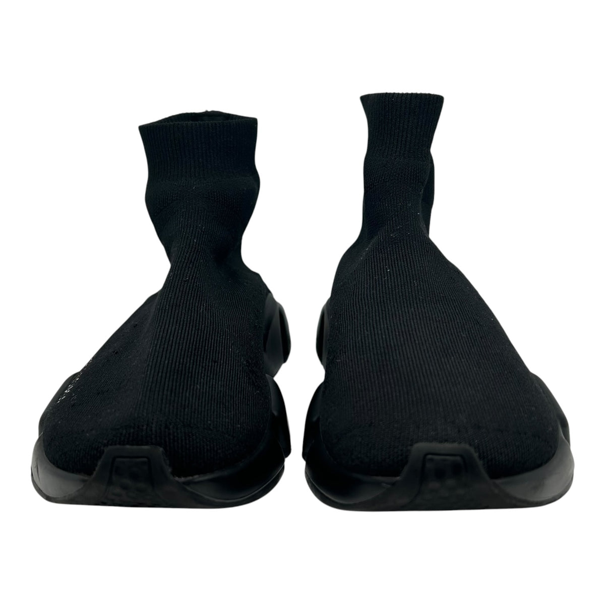 PREOWNED BALENCIAGA SPEED TRAINER BLACK/BLACK
