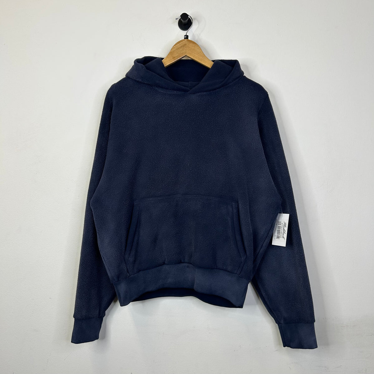 YZY GAP BALENCIAGA POLAR FLEECE HOODIE NAVY