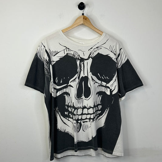 LARGE SKULL FACE TEE