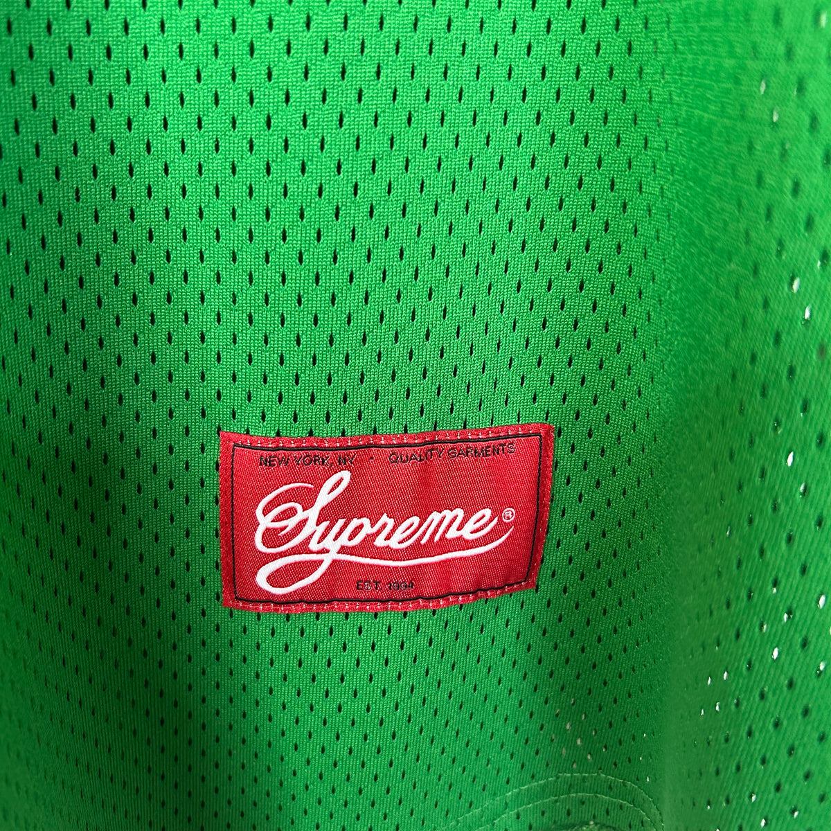 GREEN SUPREME BASEBALL JERSEY
