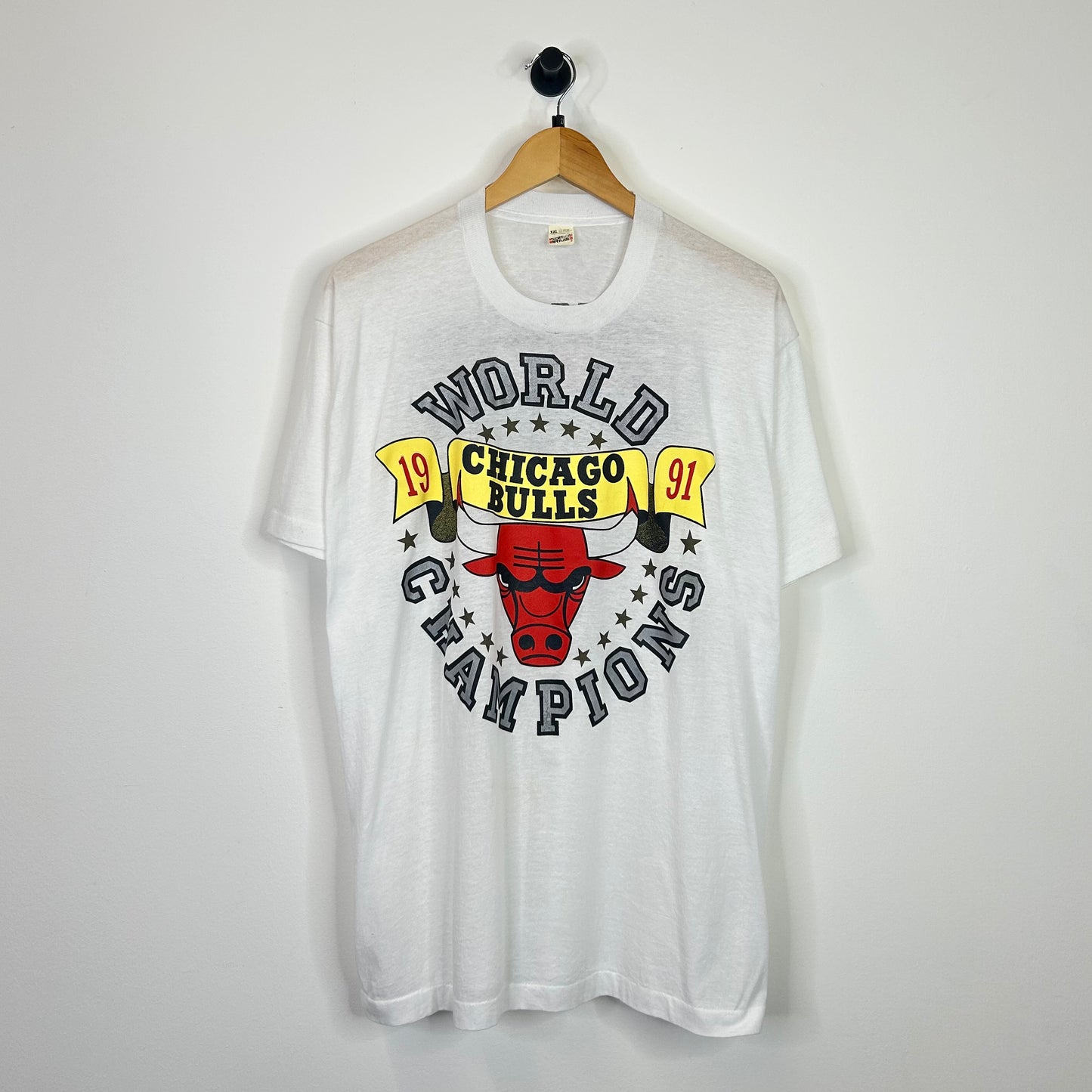 CHICAGO BULLS 1991 WORLD CHAMPIONS TEE