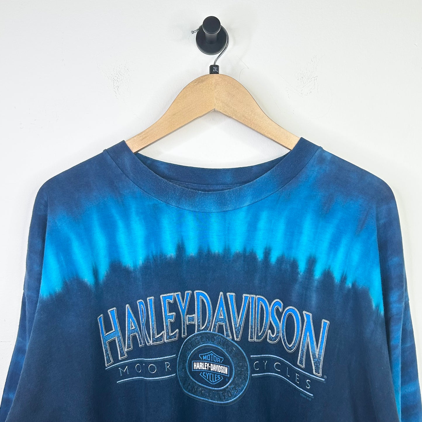 HARLEY DAVIDSON CALIFONIA BLUE TYE DYE
