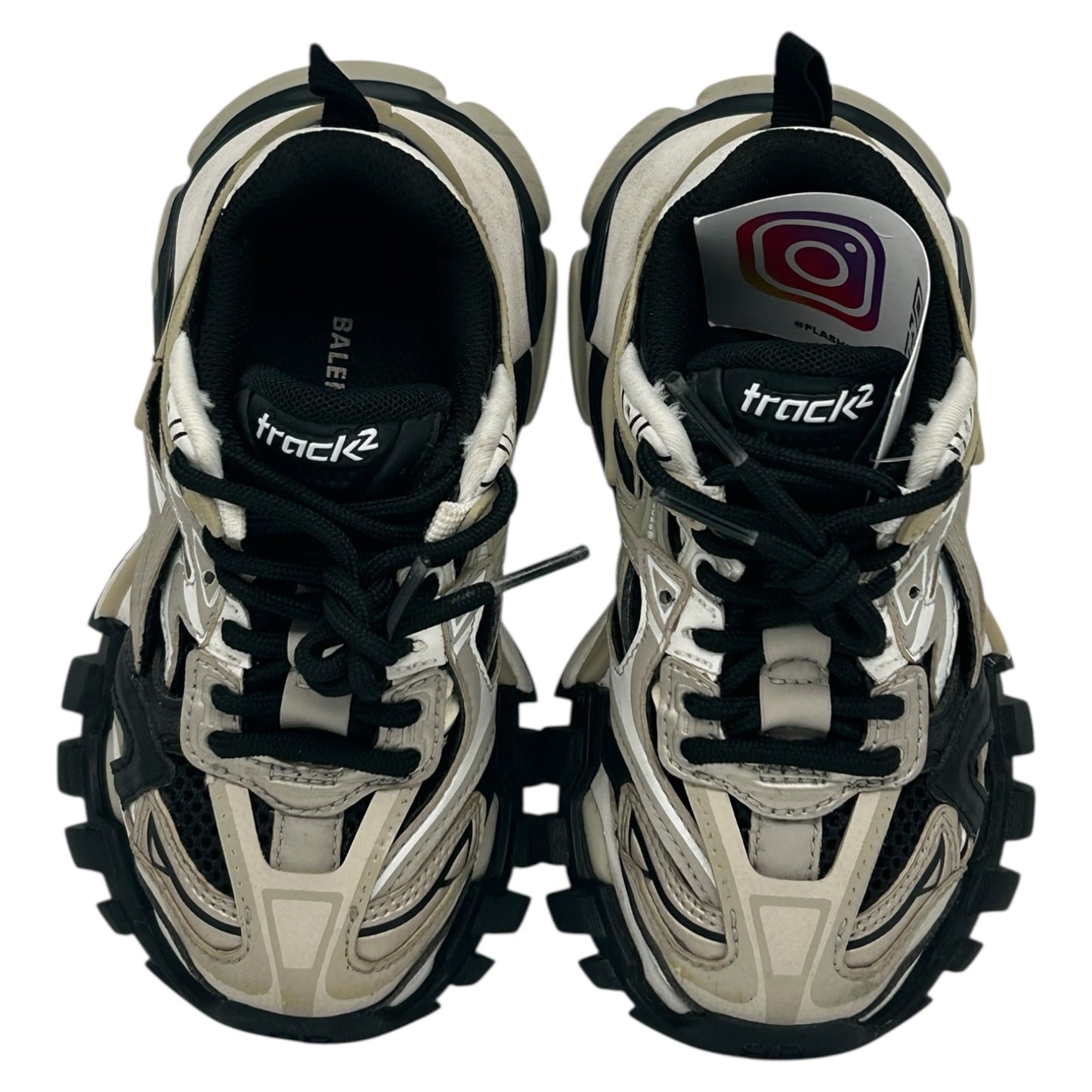 PREOWNED BALENCIAGA TRACK 2 BEIGE