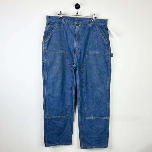 CARHARTT DOUBLE KNEE DARK BLUE