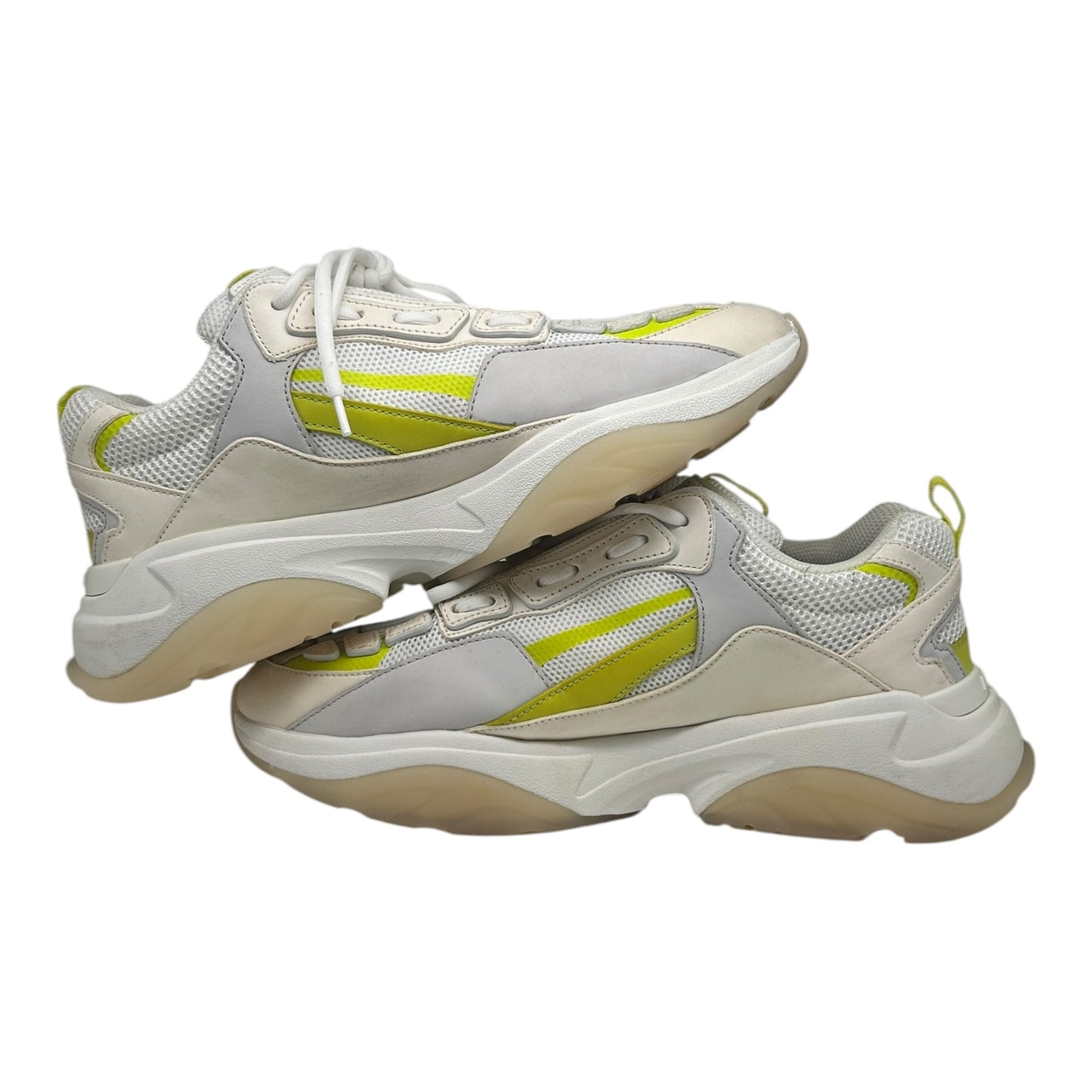 PREOWNED AMIRI BONE RUNNER NEON GREEN/WHITE