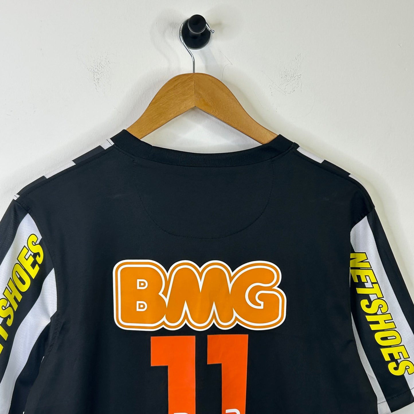 SANTOS NEYMAR JR JERSEY BLACK