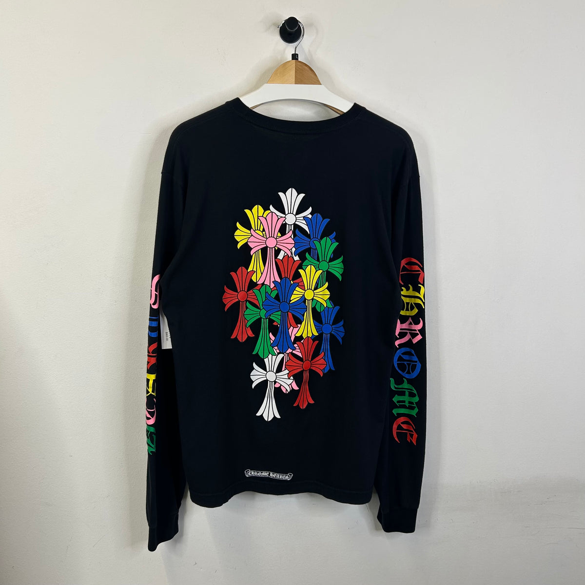 CHROME HEARTS MULTI COLOR CROSS LONG SLEEVE