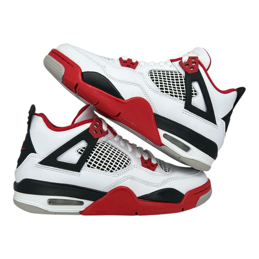 PREOWNED JORDAN 4 FIRE RED