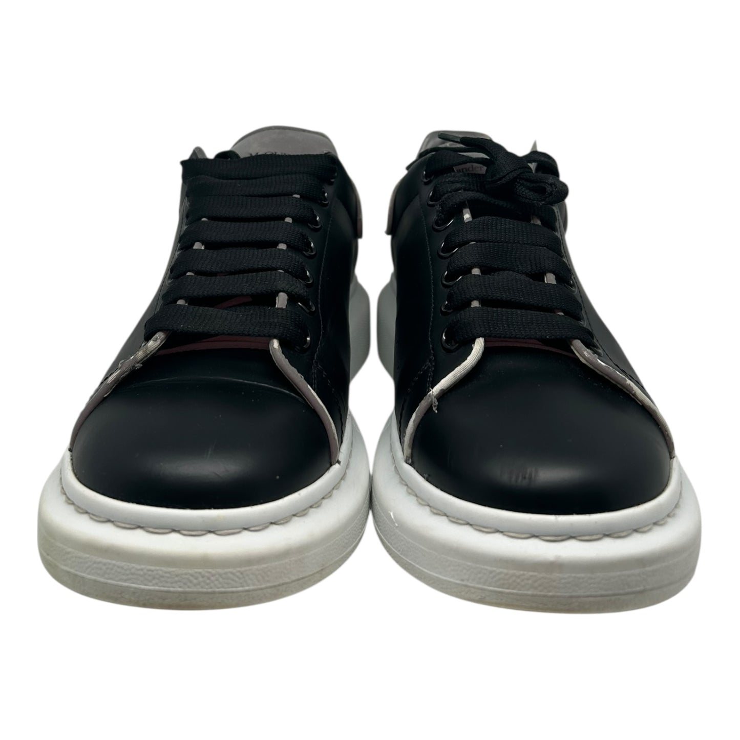 ALEXANDER MCQUEEN BLACK WHITE REFLECTIVE