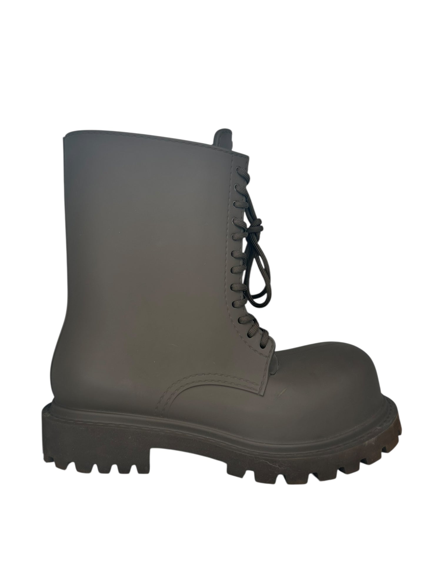 PREOWNED BALENCIAGA STEROID BOOT BROWN