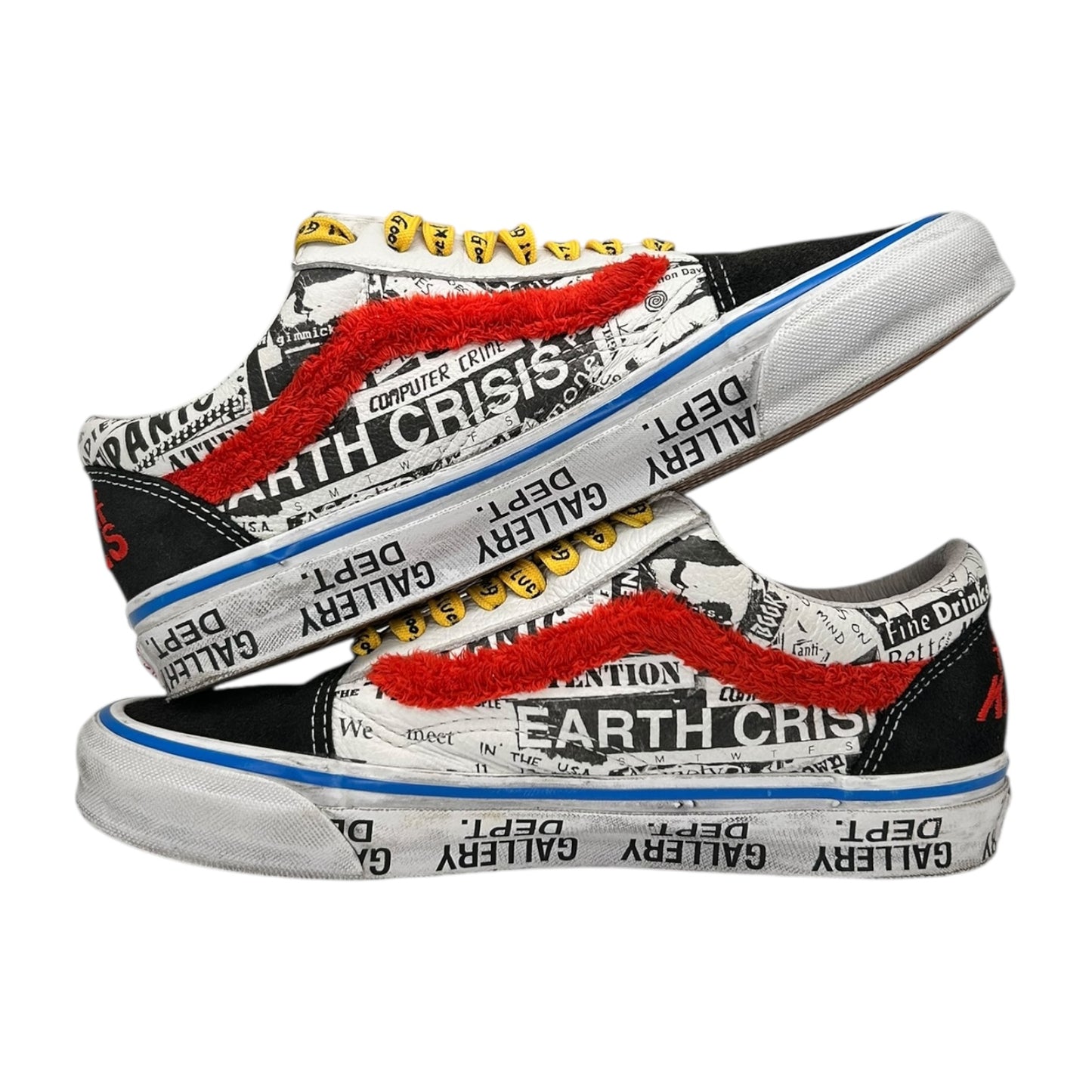 PREOWNED VANS OG OLD SKOOOL X GALLERY DEPT. GOOD LUCK