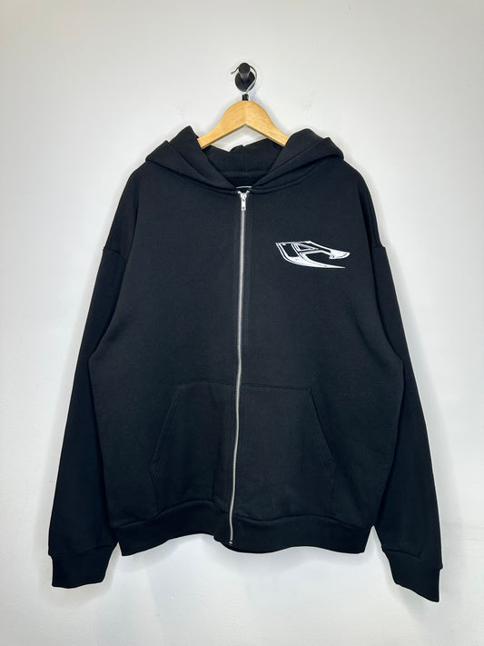 OPIUM ANTAGONIST TRIPLE BACK HIT ZIP HOODIE