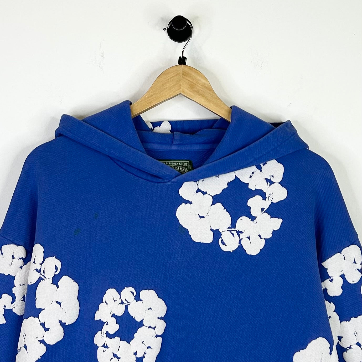 LIGHT BLUE DENIM TEARS HOODIE