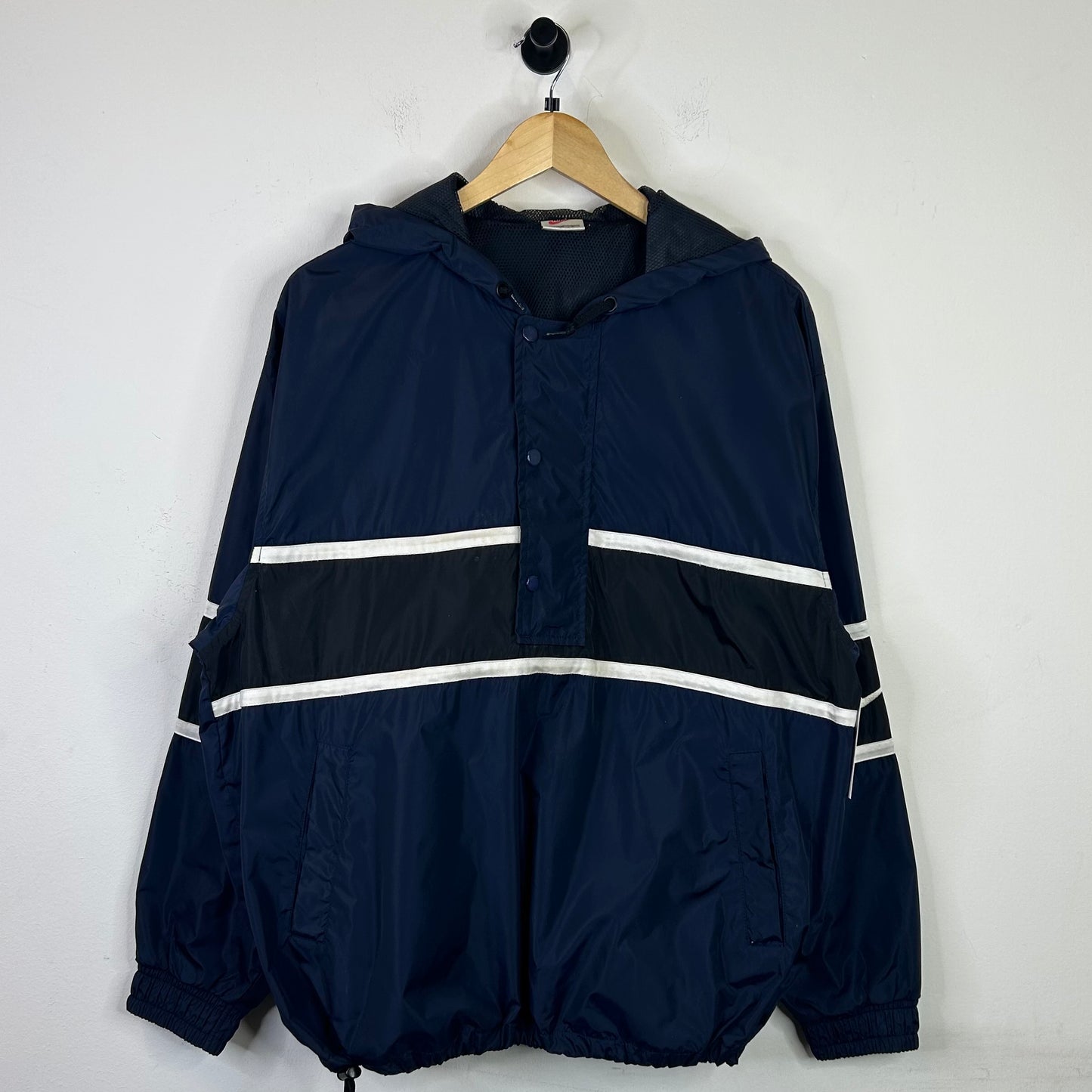 NIKE WINDBREAKER HALF ZIP HOODED JACKET