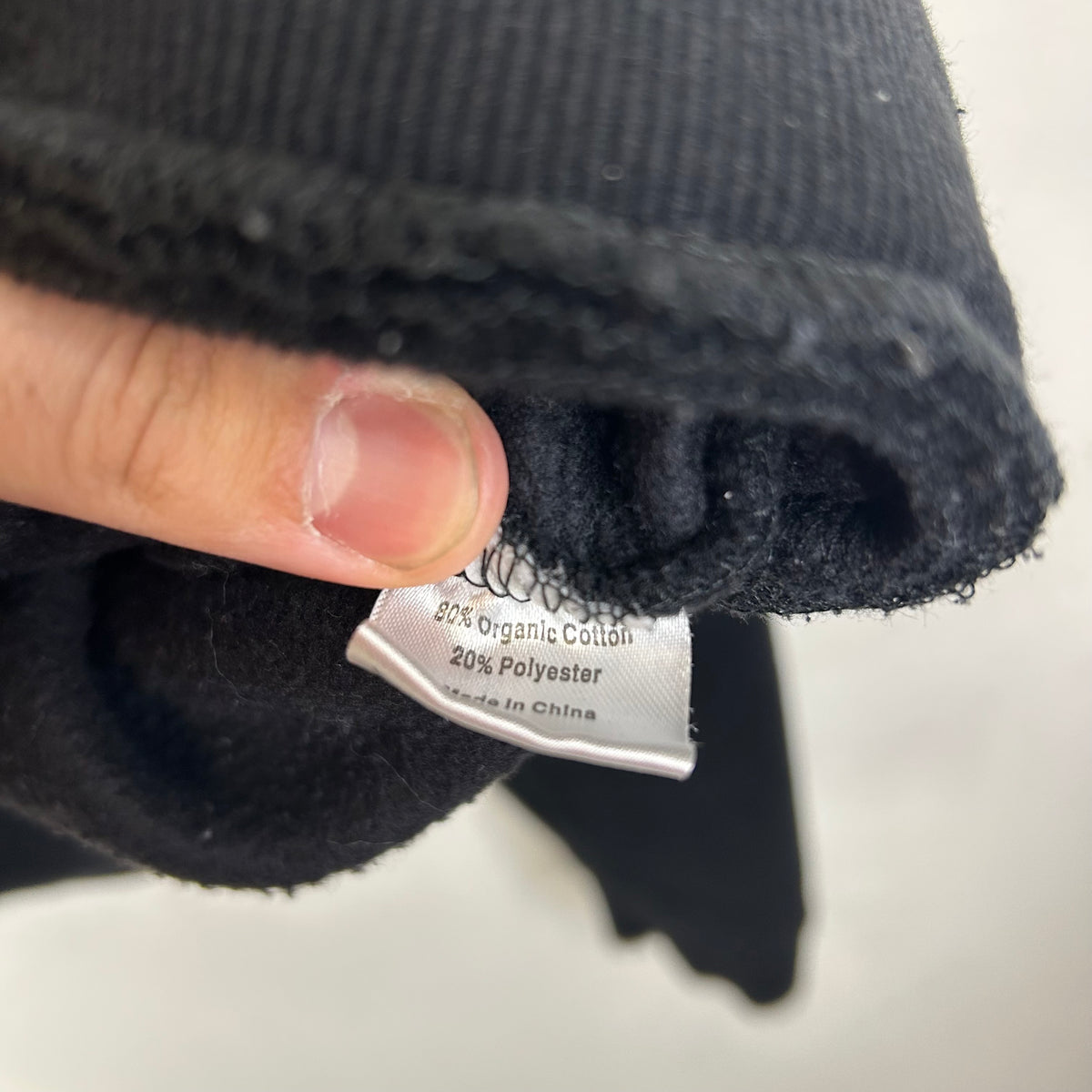 GV GALLERYTRIPLE ZIP HOODIE BLACK