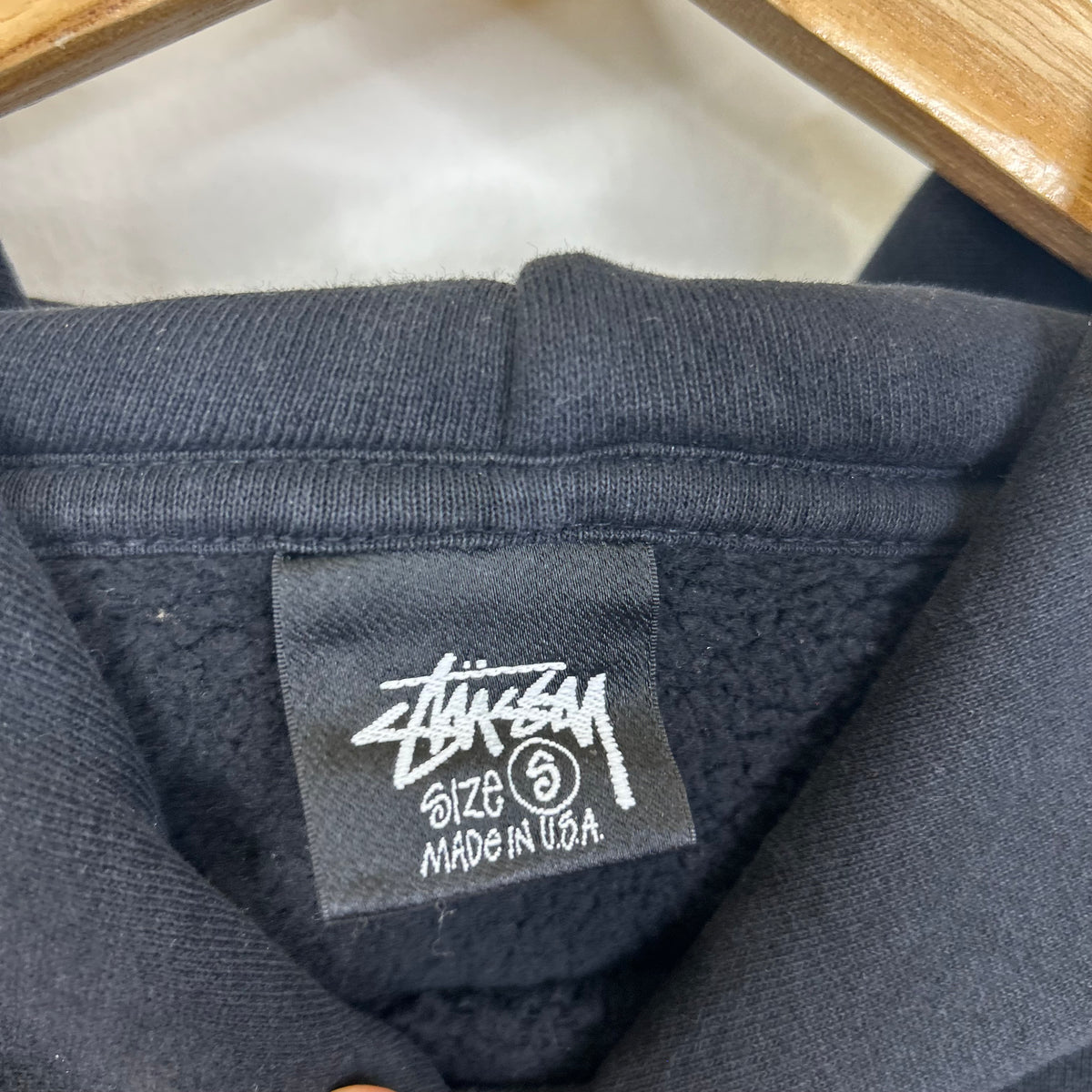 STUSSY x OUR LEGACY YELLOW DROP SHADOW HOODIE