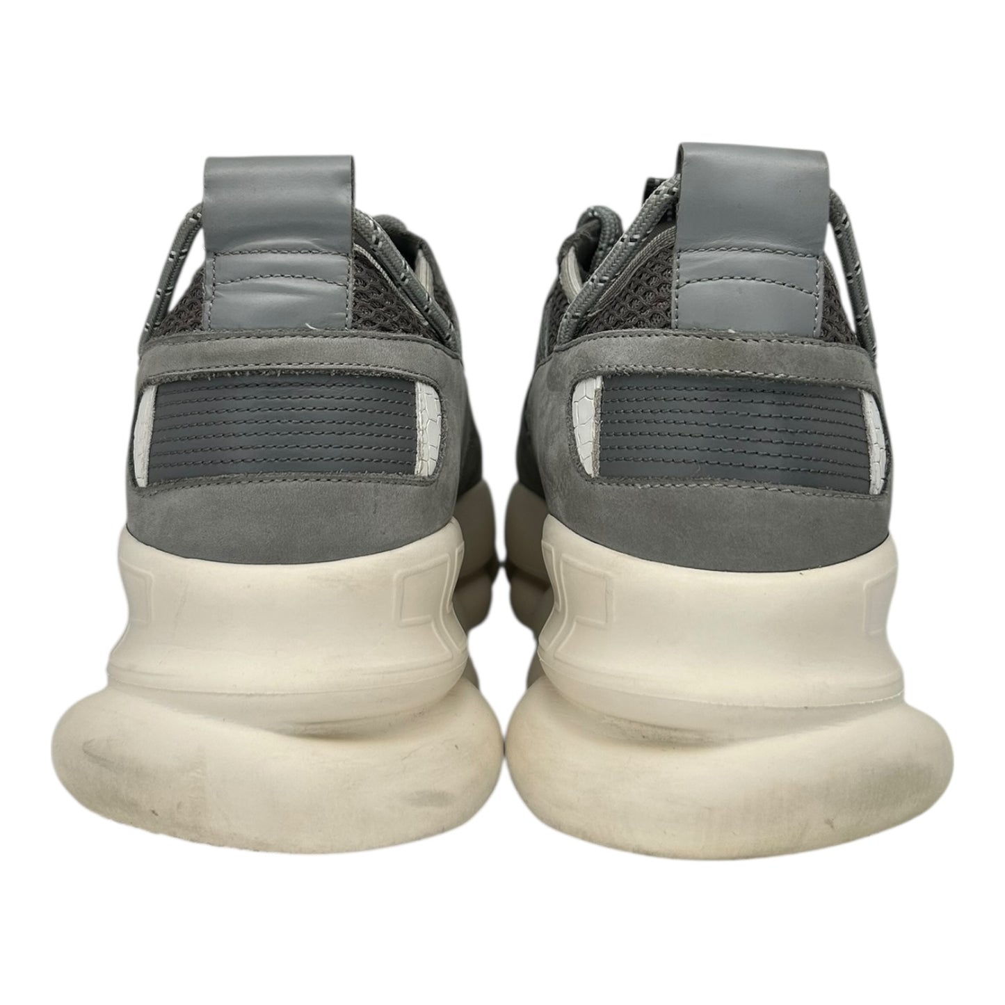 PREOWNED VERSACE CHAIN REACTION 2 GREY WHITE