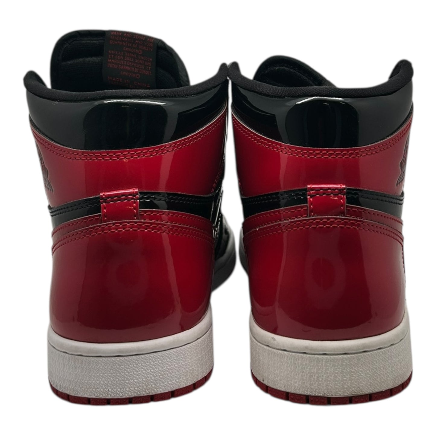 PREOWNED JORDAN 1 PATENT BRED SZ10.5