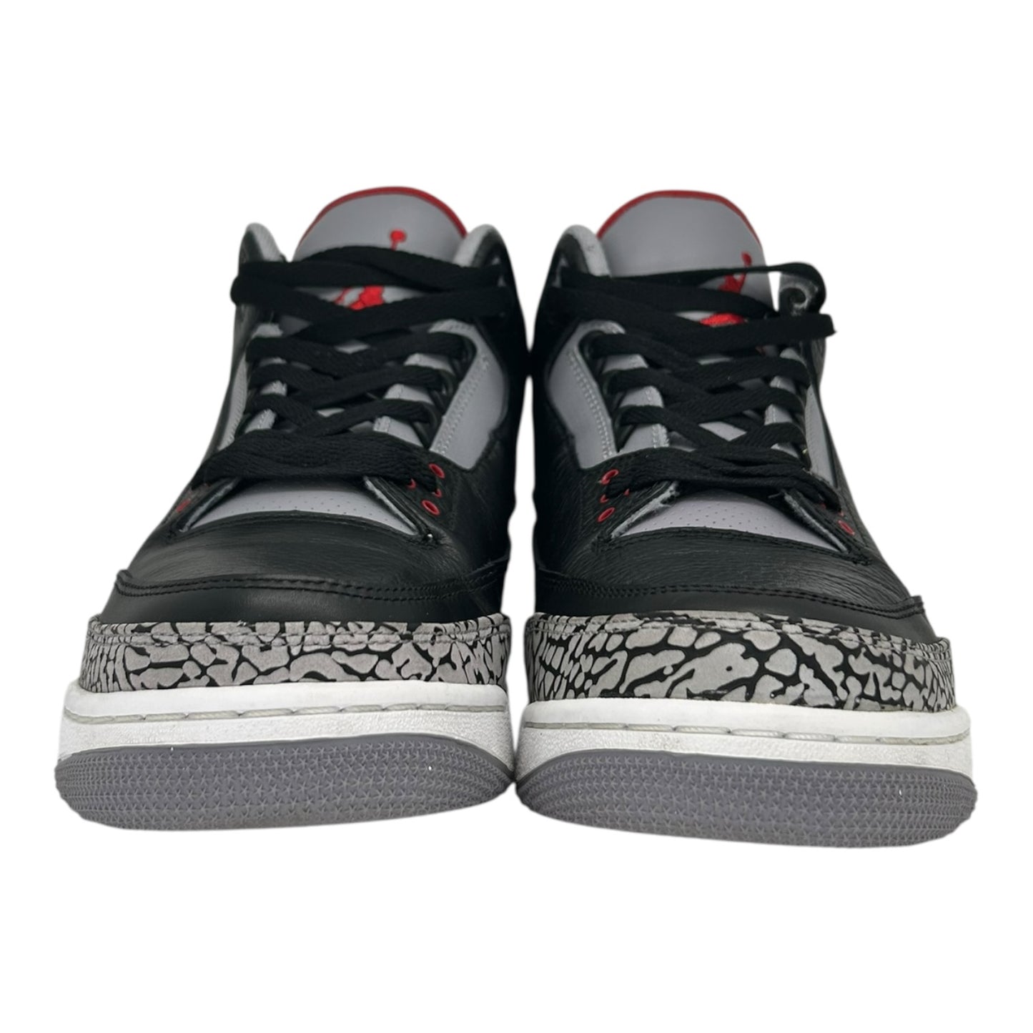 PREOWNED AIR JORDAN 3 BLACK CEMENT