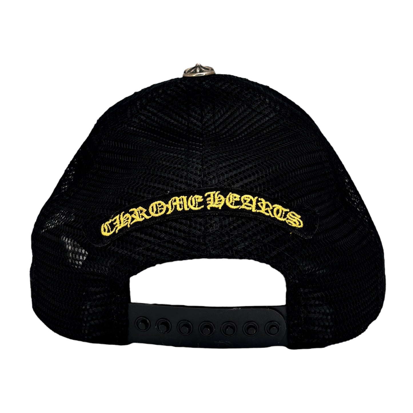 CHROME HEARTS YELLOW CROSS TRUCKER