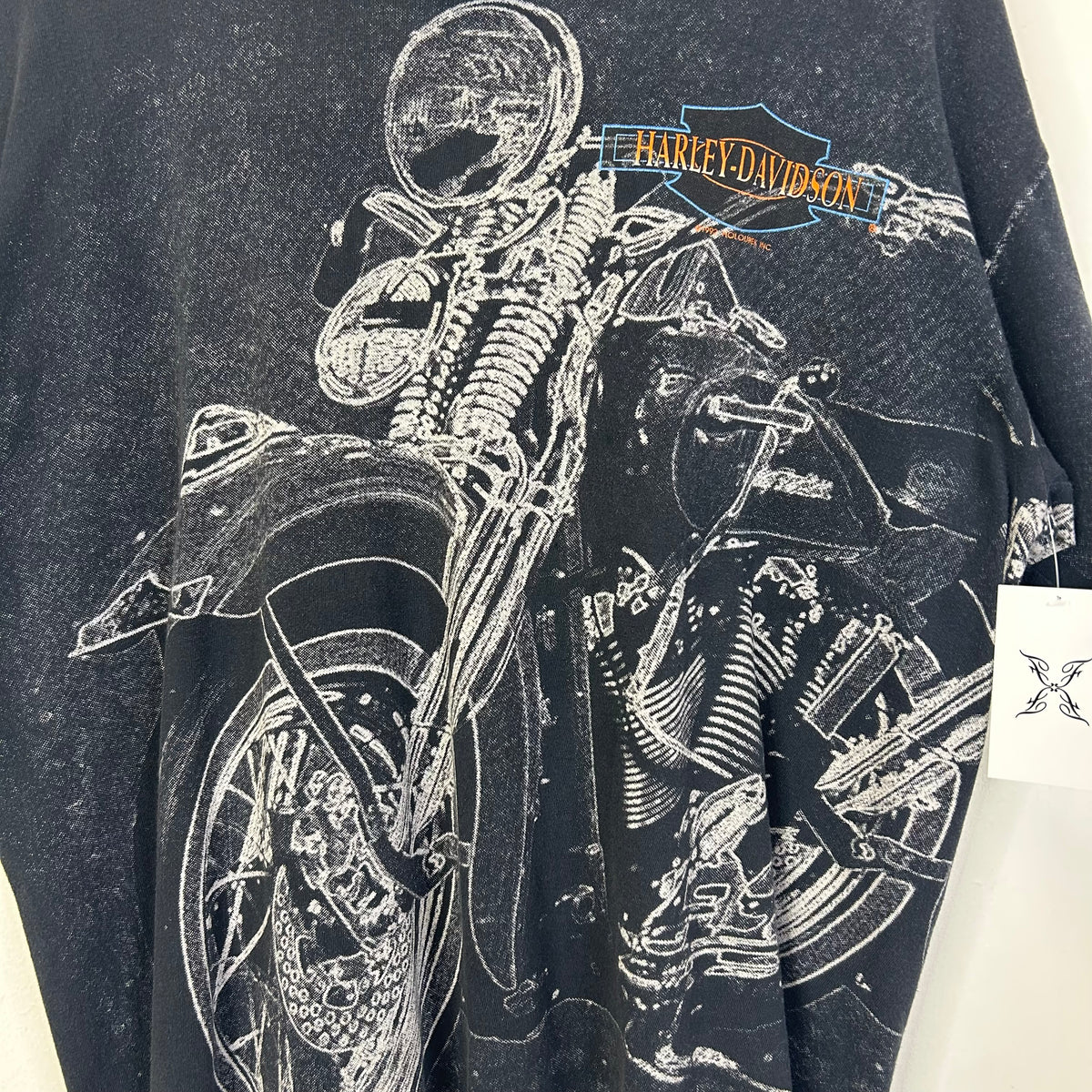 1992 HARLEY DAVIDSON HOLOUBEK BLACK TEE