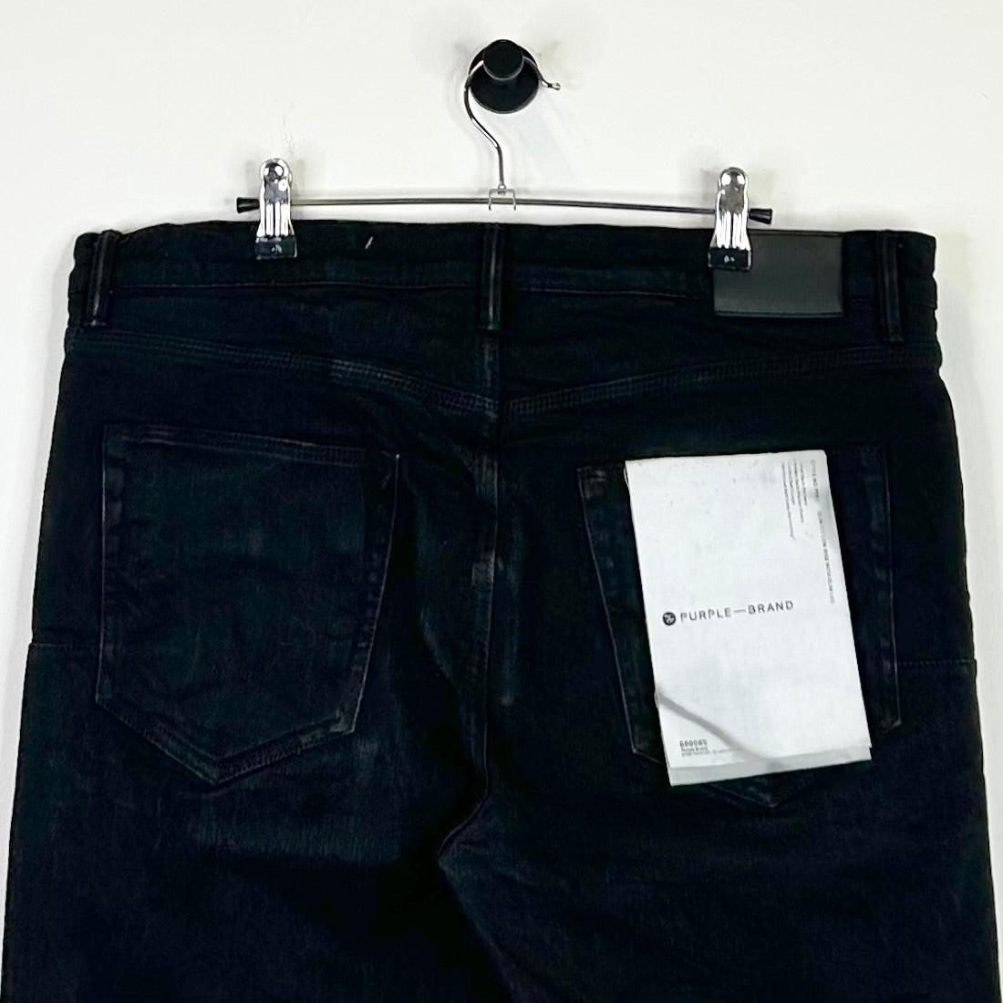 PURPLE BRAND BASIC BLACK JEANS